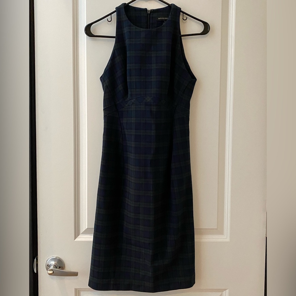 Banana Republic structured shift dress